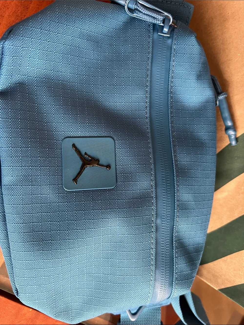 Jordan Teal Blue Sling Belt Bag